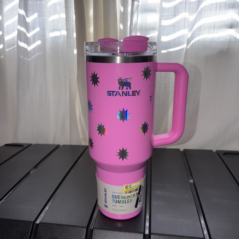 Stanley x Target Exclusive Popsicle Pink Starburst 40oz Flowstate Tumbler Cup